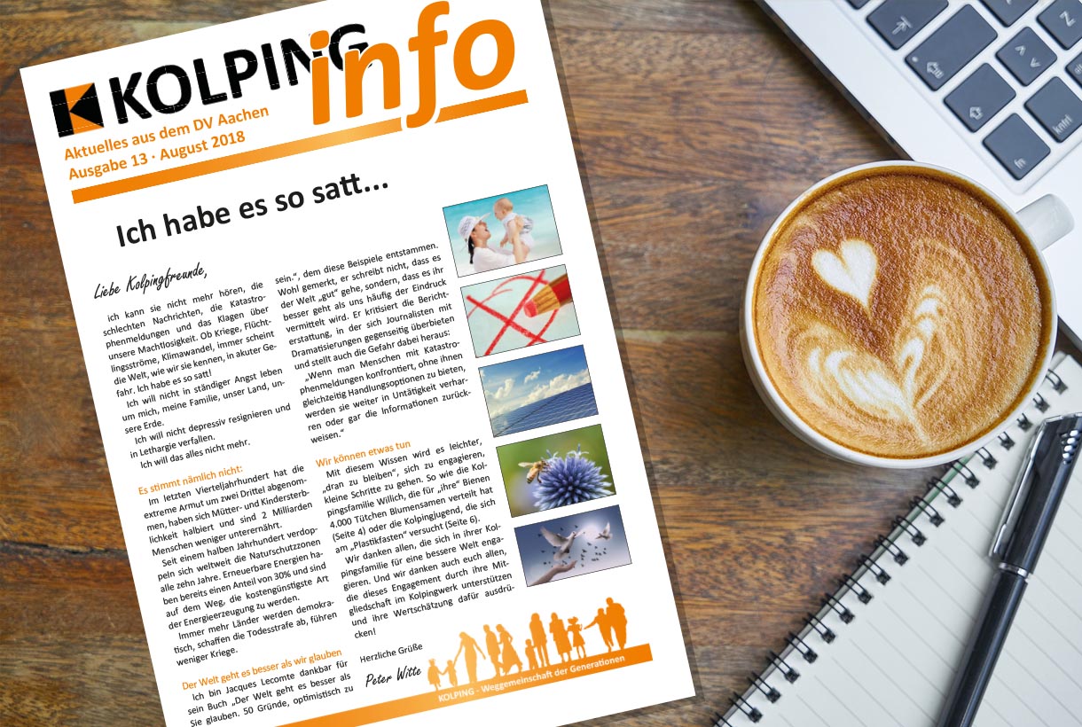 Read more about the article KOLPINGinfo August 2018