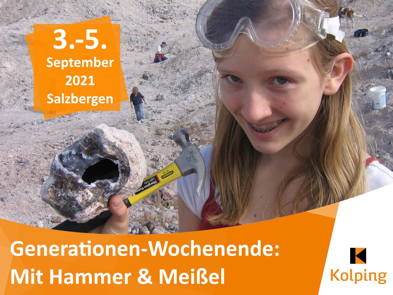 Read more about the article Generationen-Wochenende „Mit Hammer und Meißel“