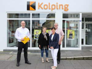 Read more about the article Besuch von der Kolping-Hochschule