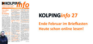 Read more about the article KOLPINGinfo 27 schon online
