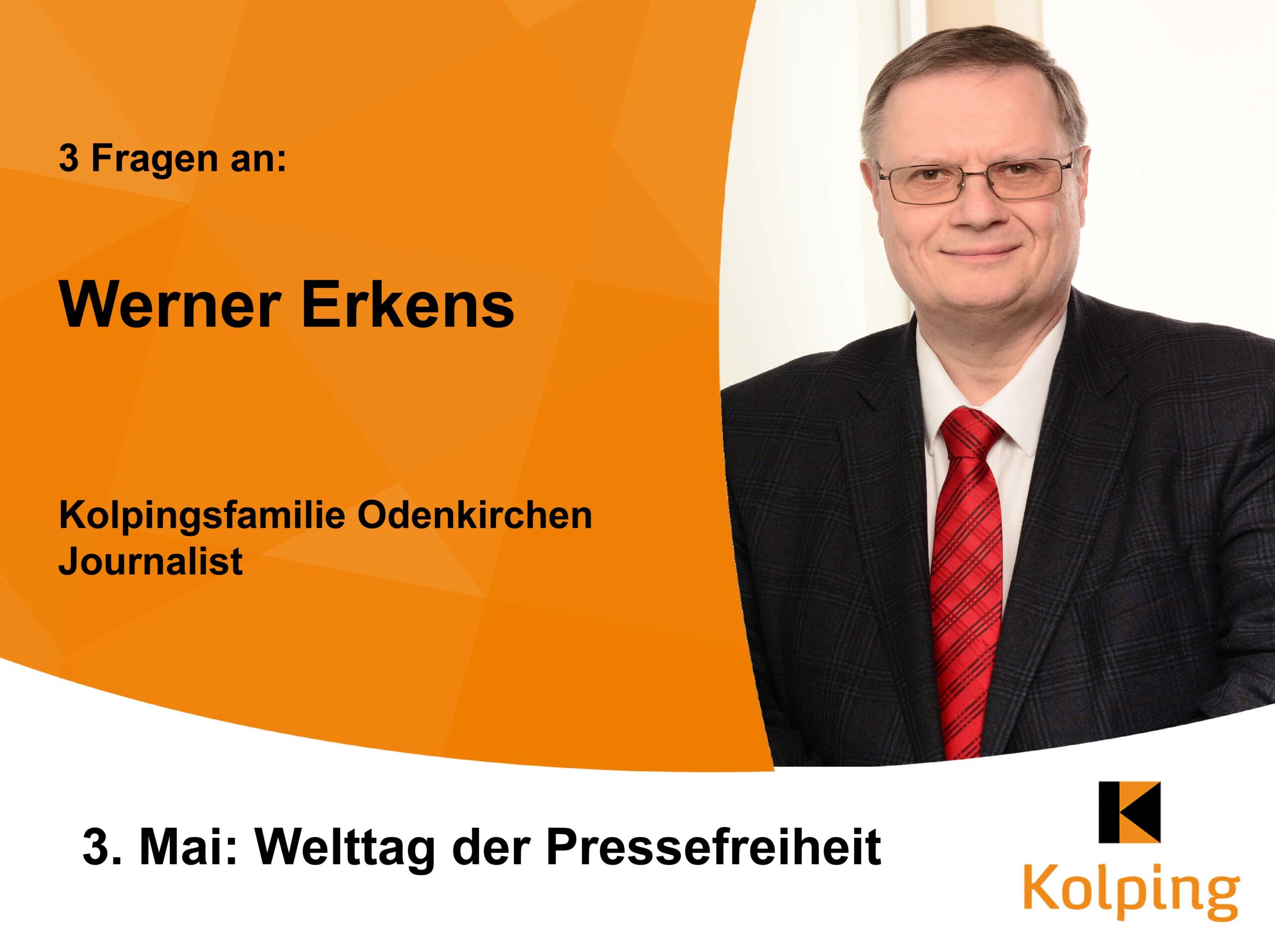 Read more about the article <strong>Zum Welttag der Pressefreiheit ein Interview mit dem Journalisten Werner Erkens</strong>