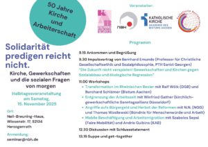 Mehr über den Artikel erfahren Solidarität predigen reicht nicht