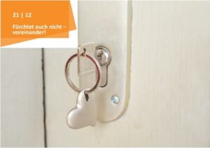 Mehr über den Artikel erfahren Fürchtet euch nicht – voreinander!