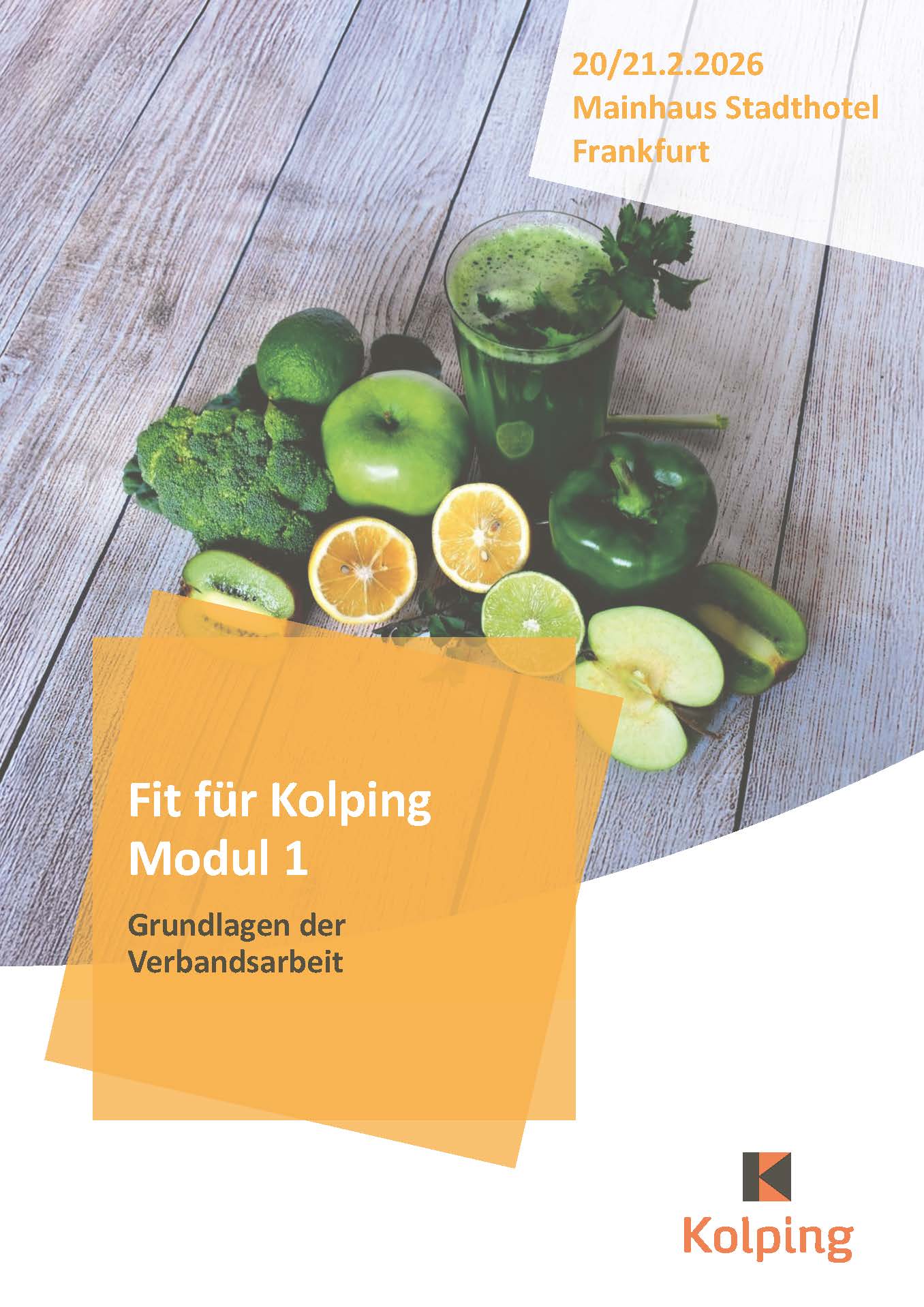 Mehr über den Artikel erfahren Fit für Kolping Modul 1