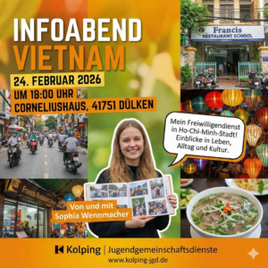 Mehr über den Artikel erfahren Info-Abend über Freiwilligendienst am 24.02. in Dülken