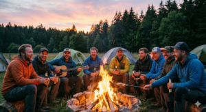 Mehr über den Artikel erfahren Zurück zur Natur: Kolping lädt zum rustikalen „Männerwochenende“ nach Monschau ein